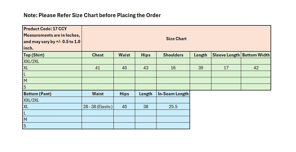 Viscose Cotton-blend Designer Sequin Work Embroidered Suit - Buttercup Yellow